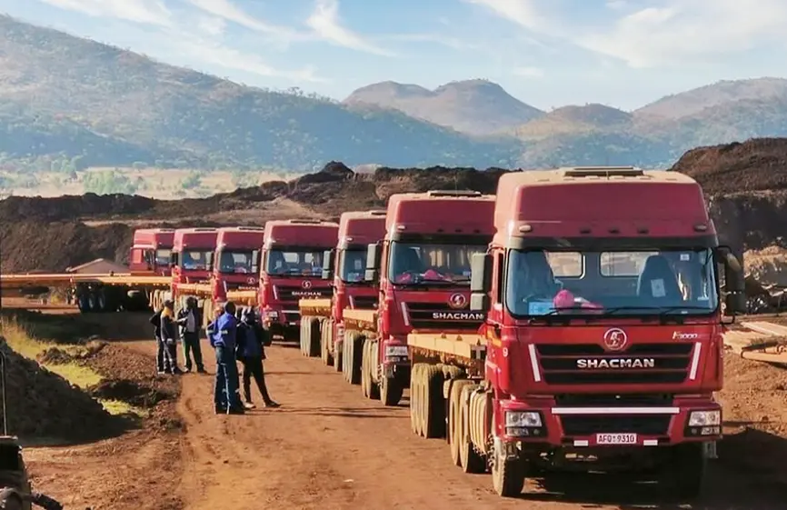 Shacman 3 axles Flatbed Semi Trailer-7