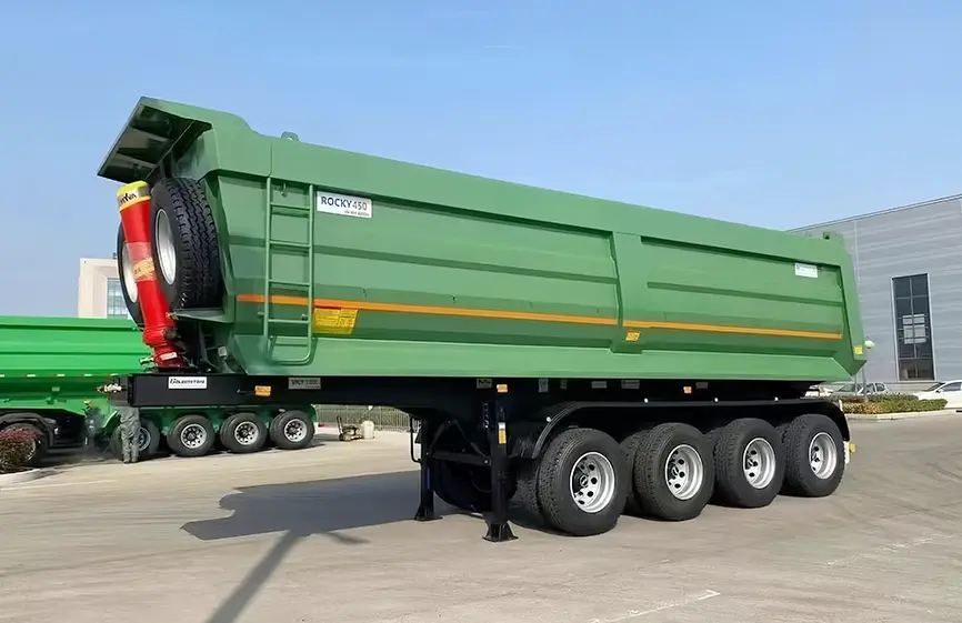 Shacman 4 Axle Tipper Semi-Trailer-1