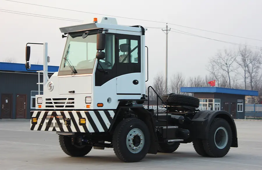 Shacman 4×2 Offset Dock Truck-1