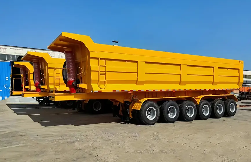 Shacman 6 Axle Tipper Semi-Trailer