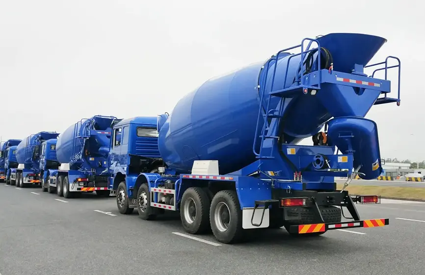 Shacman 8X4 F3000 Mixer Truck -4