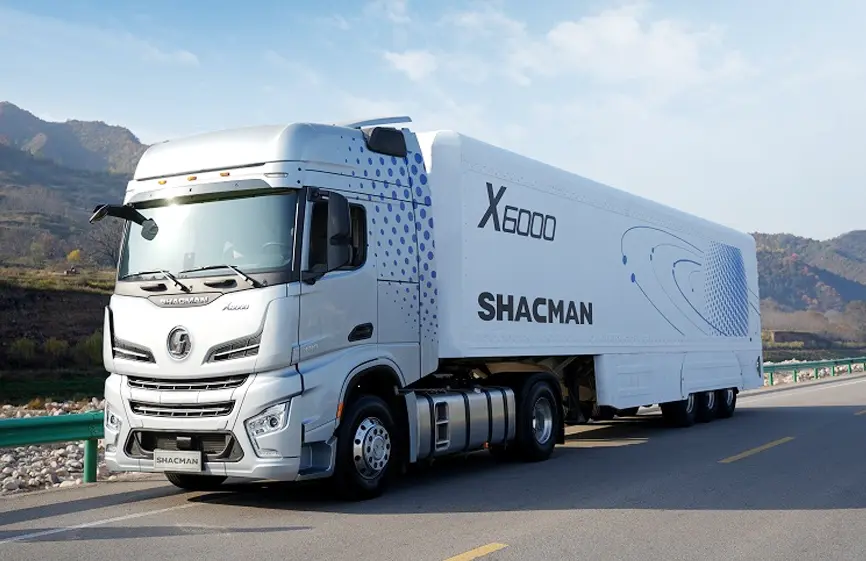 SHACMAN Container semi-trailer-5