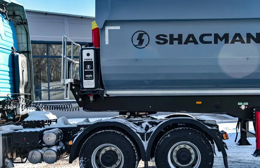 Shacman dump semi-trailer-3