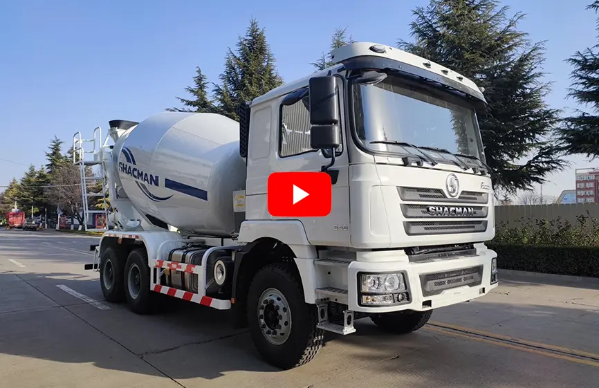 Shacman F3000 6×4 Concrete Mixer Truck 340hp-7