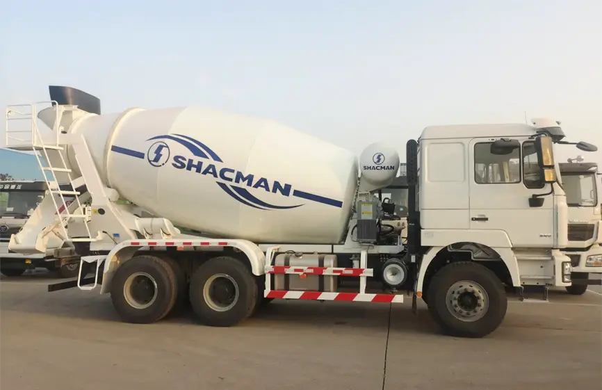 Shacman F3000 Concrete Mixer Truck-6
