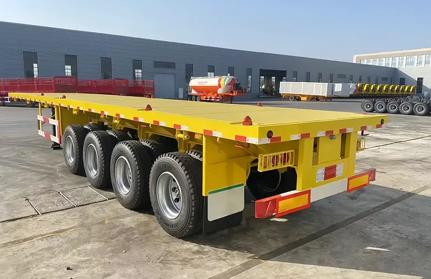 Shacman Flatbed Semi Trailer-2