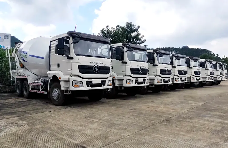 Shacman H3000 6X4 336hp Concrete Mixer Truck-2