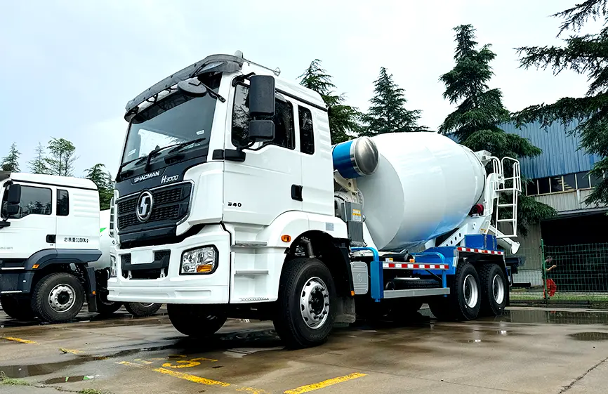 Shacman H3000 6X4 340hp Concrete Mixer Truck-1