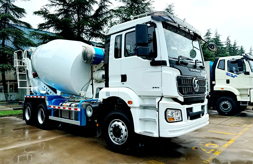 Shacman H3000 6X4 340hp Concrete Mixer Truck-2