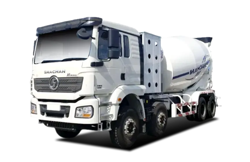 Shacman H3000 8X4 380hp CNG Mixer Truck