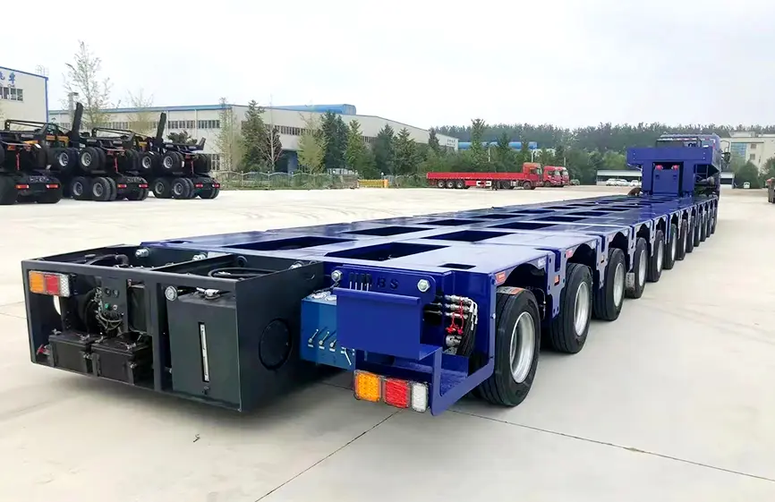 Shacman Hydraulic module combination trailer