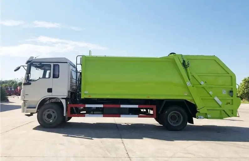 Shacman L3000 Garbage Truck-4