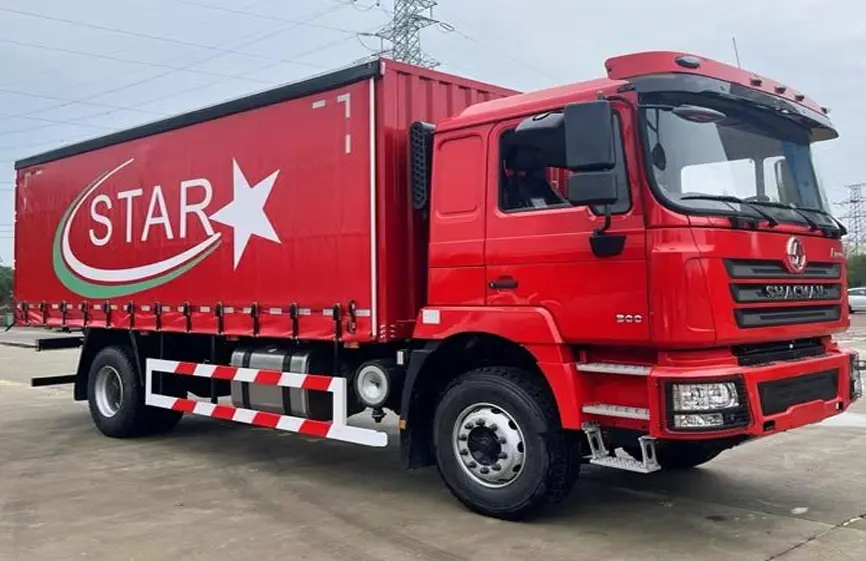 shacman light cargo truck-1