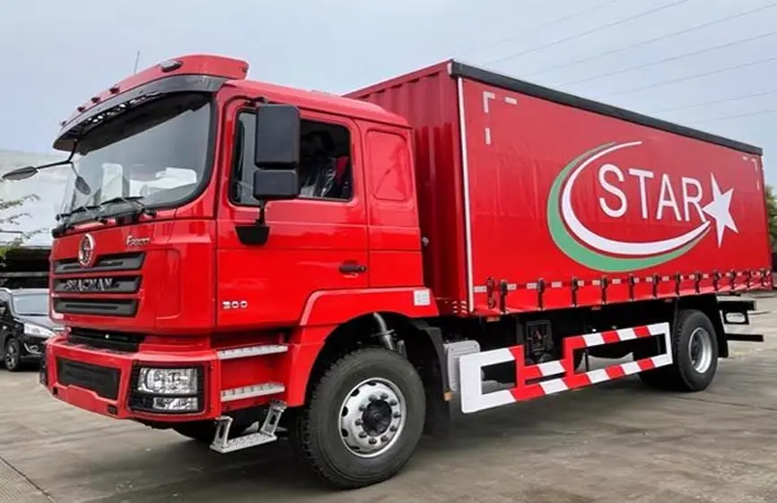 shacman light cargo truck-2