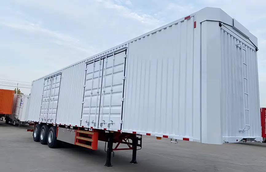 Shacman Van Semi Trailer-3