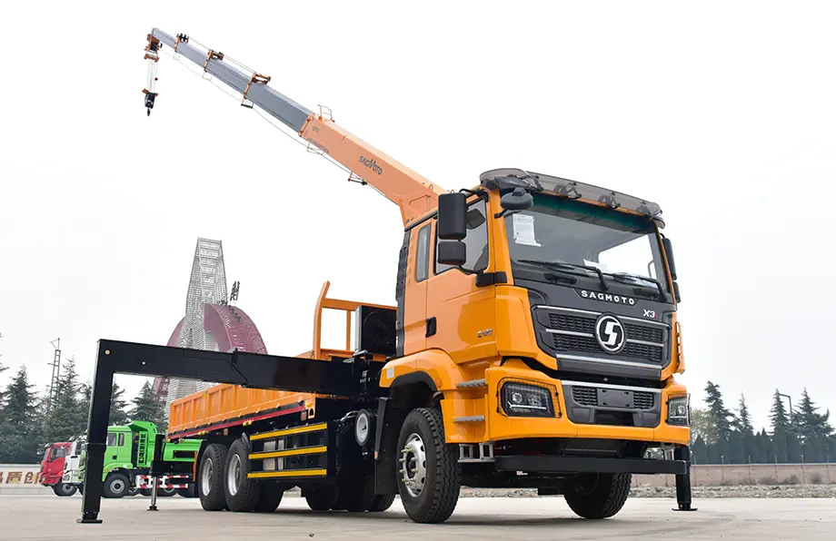 Shacman X3s 6×4 Truck-mounted Crane Truck-6