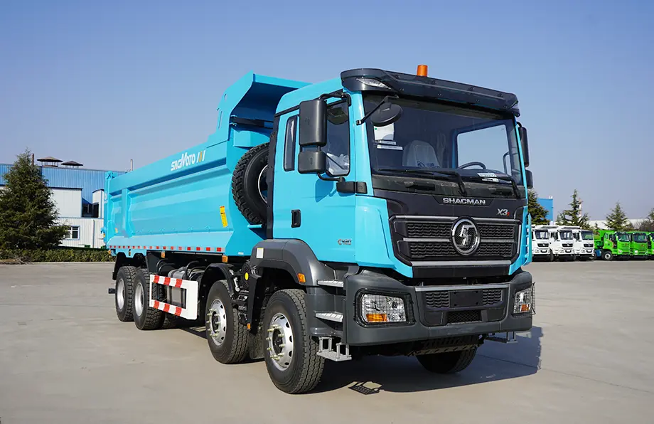 Shacman X3s 8×4 30ton U-shaped Dump Truck-3